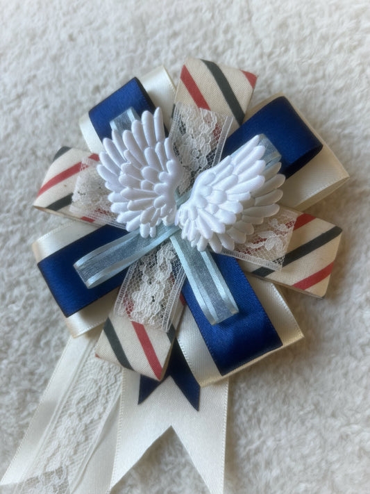 Guardian Wings Ribbon Rosette