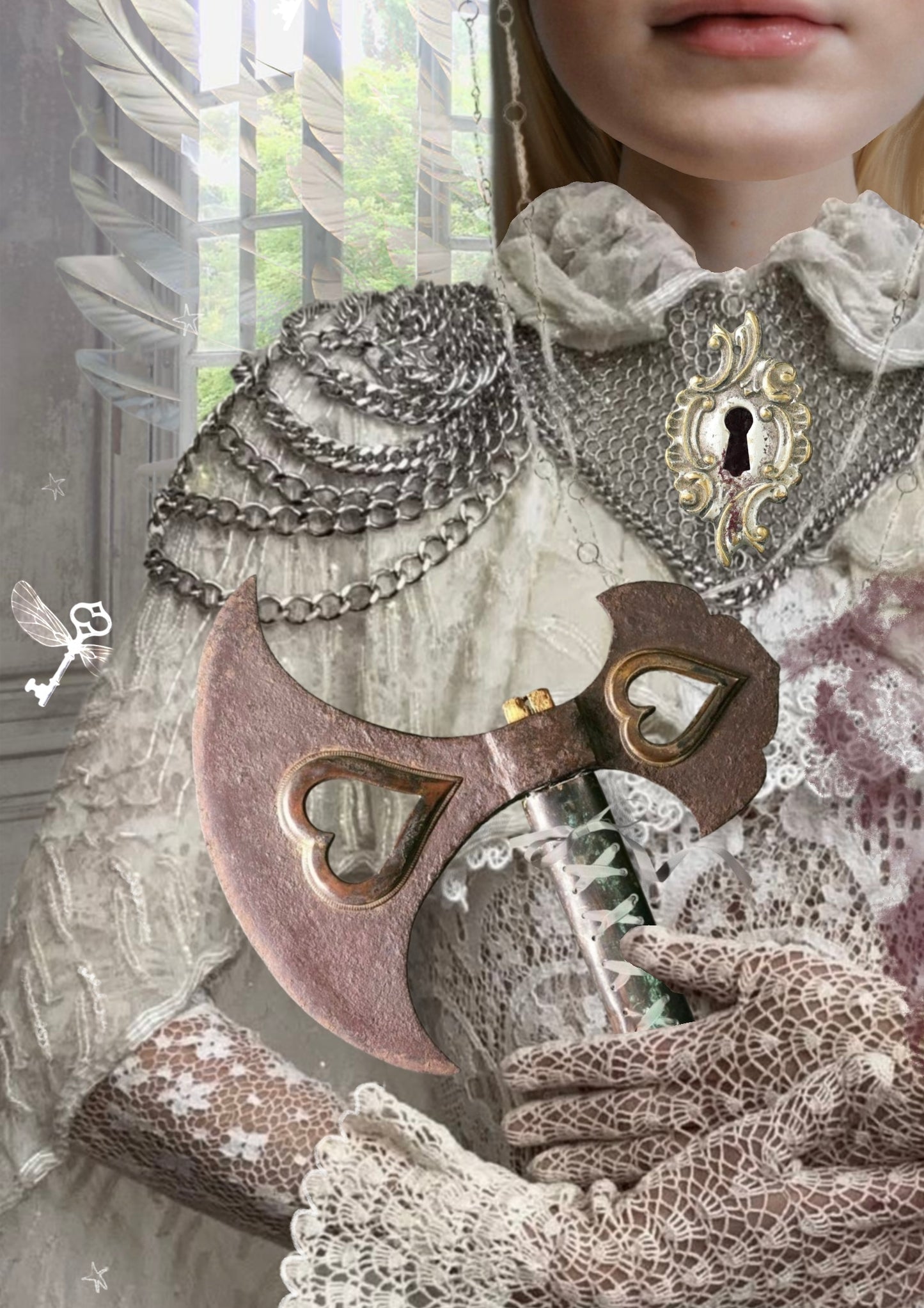 Pieces at Rest Art Print