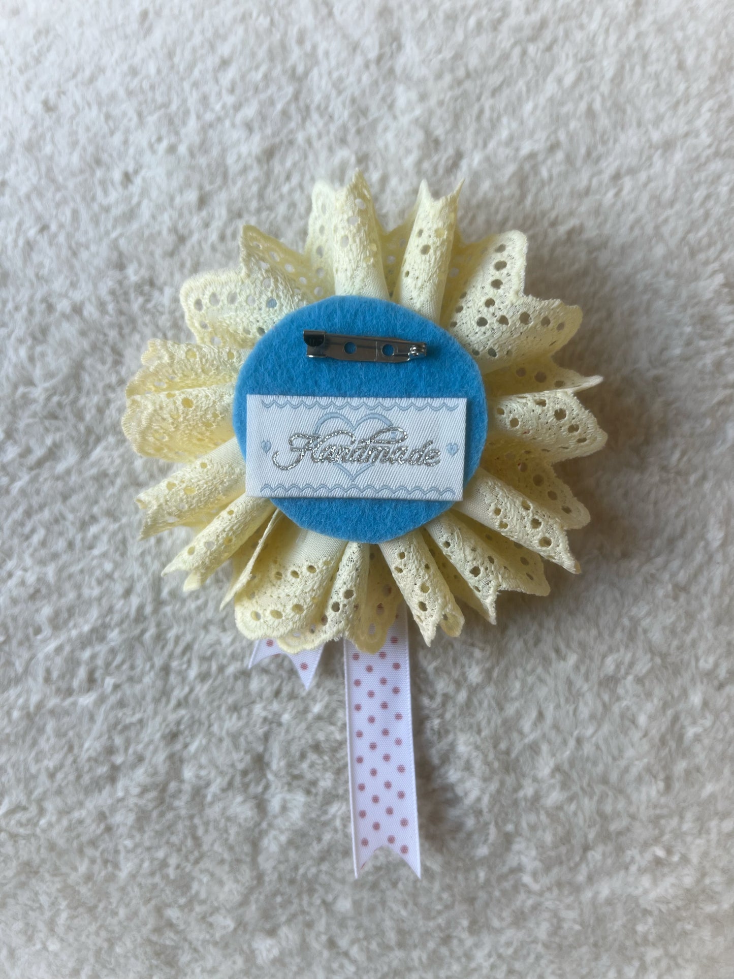 Lemon Drop Ribbon Rosette