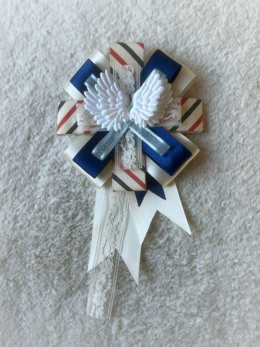 Guardian Wings Ribbon Rosette