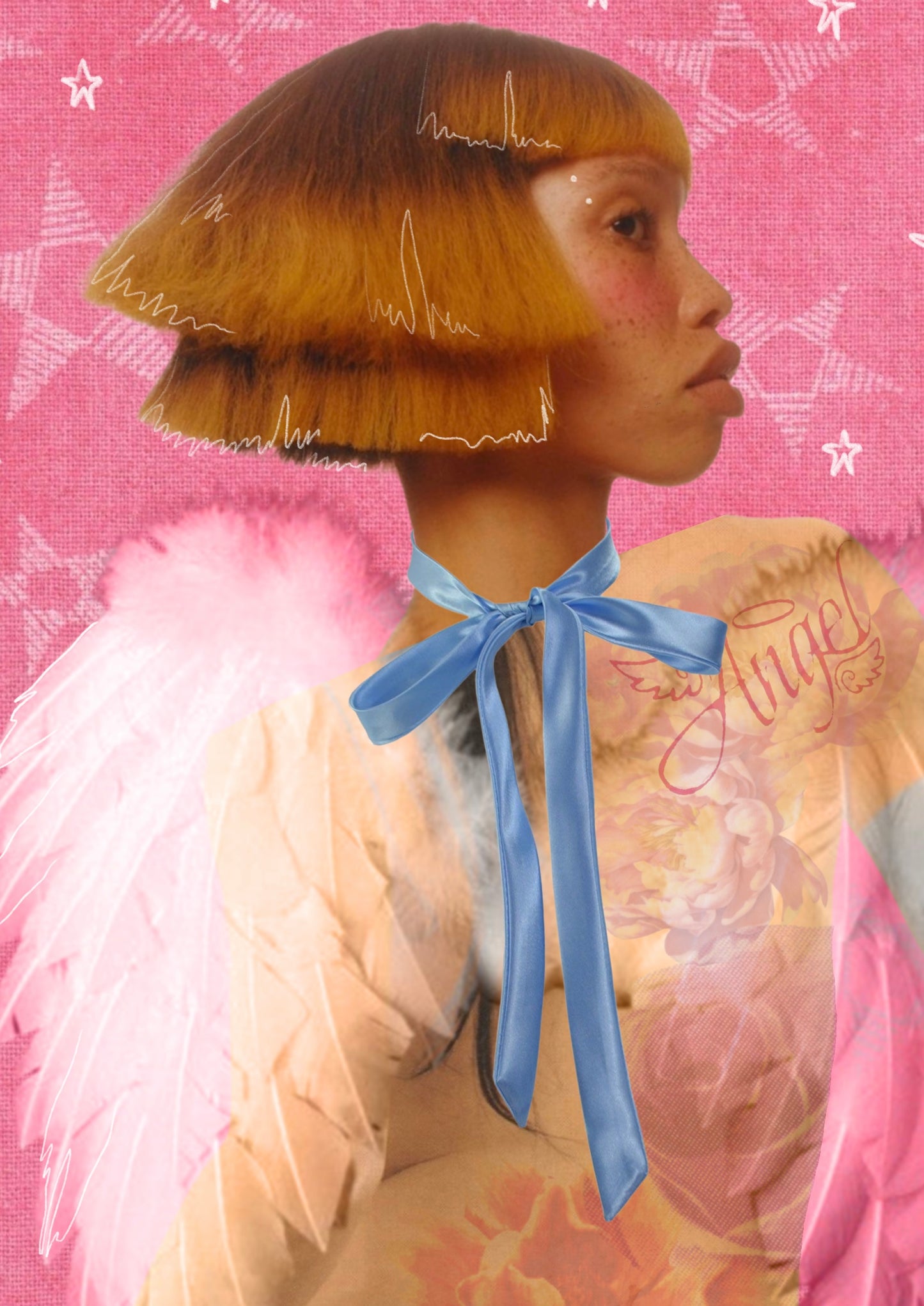 Knight Angel Art Print