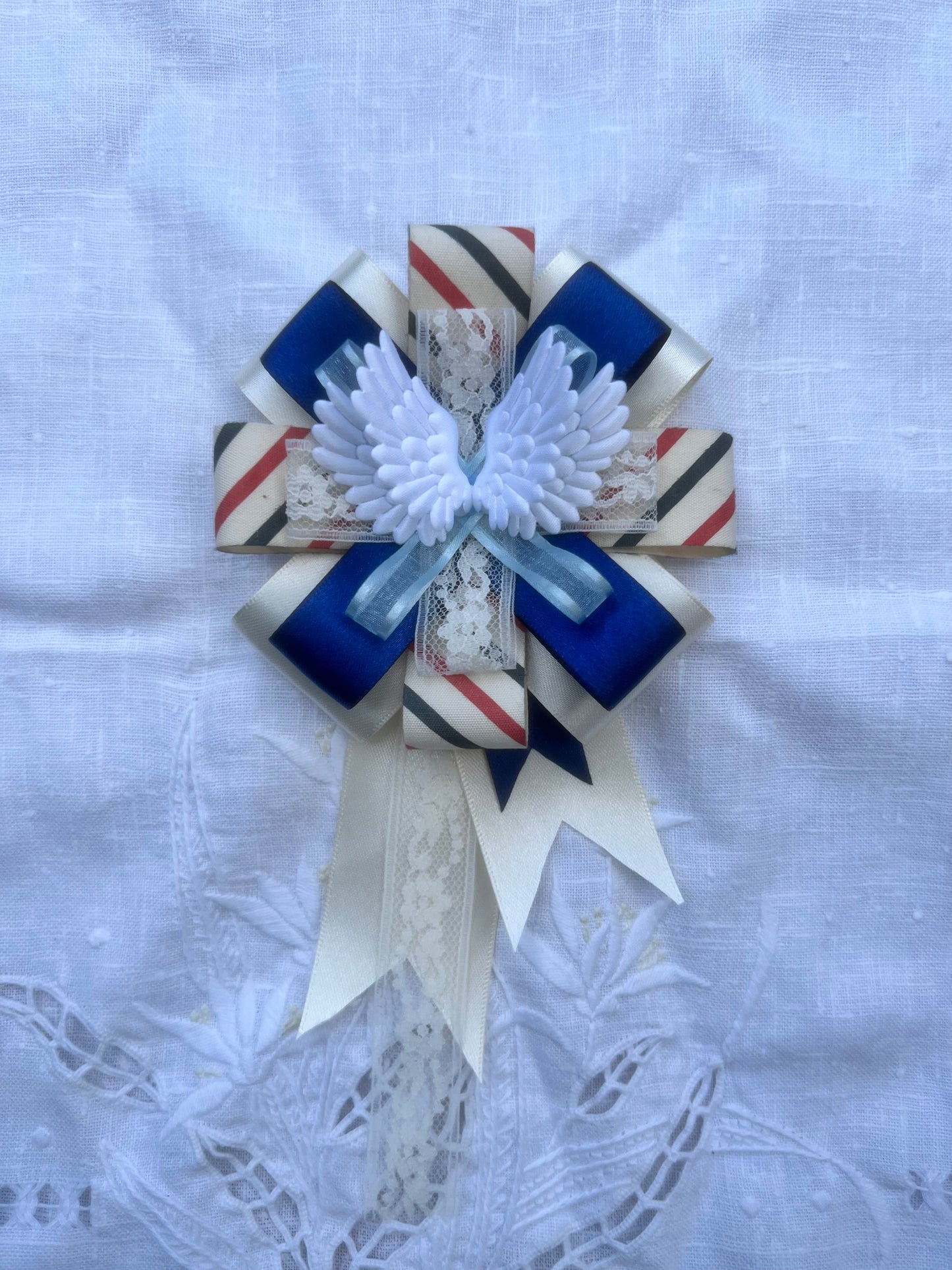 Guardian Wings Ribbon Rosette