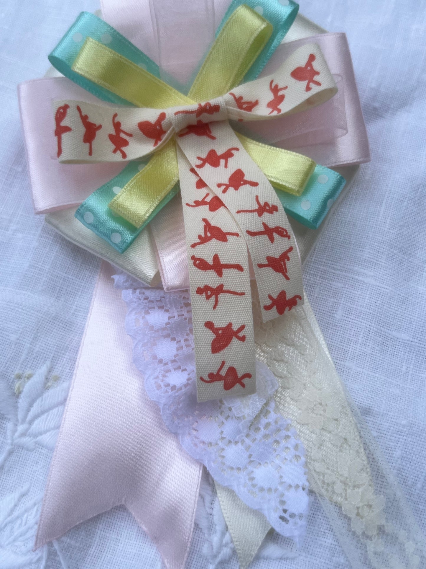 Angelina Ballerina Ribbon Rosette