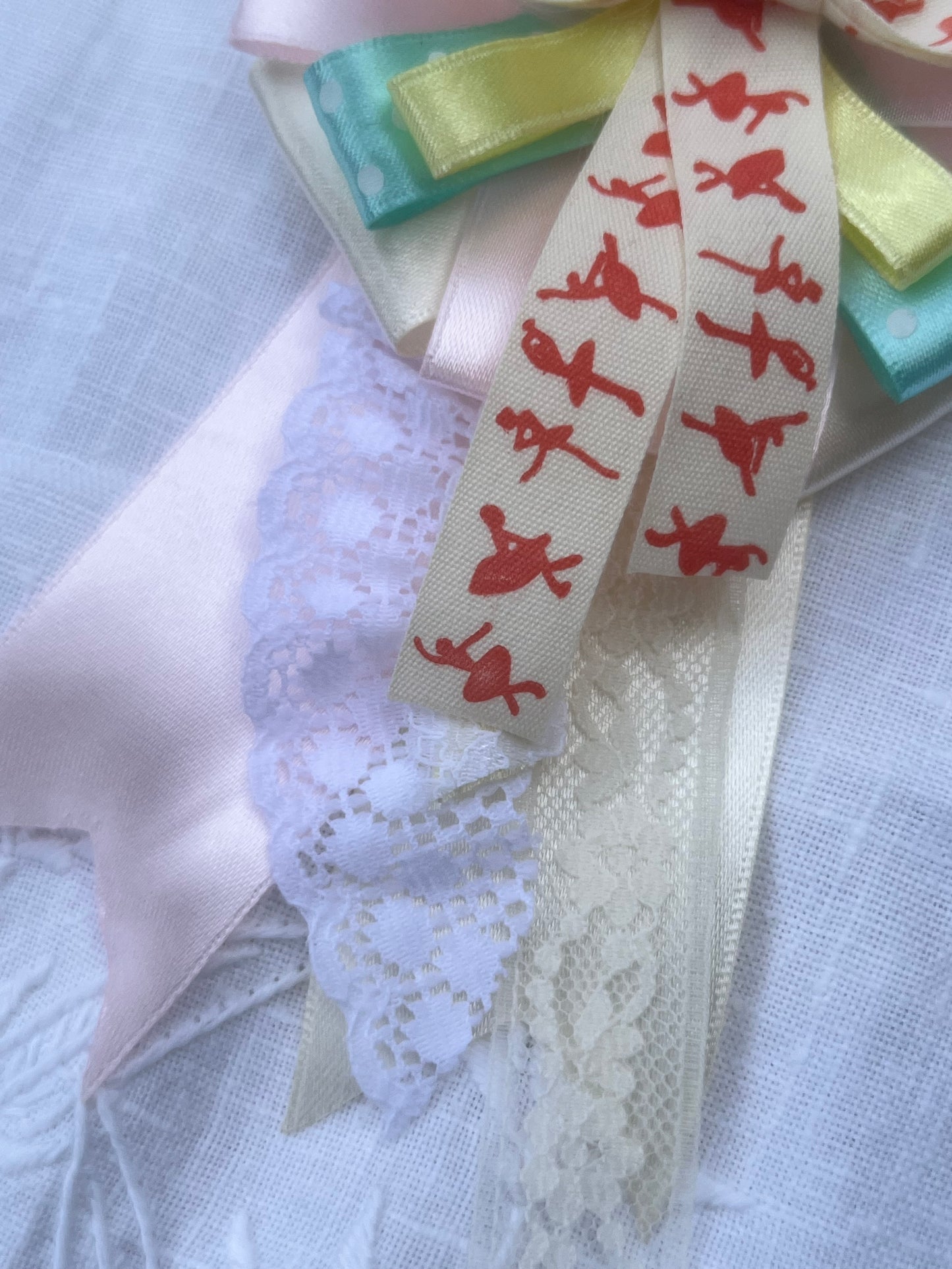 Angelina Ballerina Ribbon Rosette