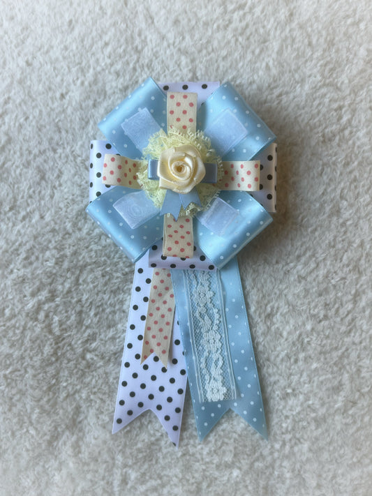 Dotty Darling Ribbon Rosette