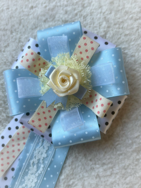 Dotty Darling Ribbon Rosette