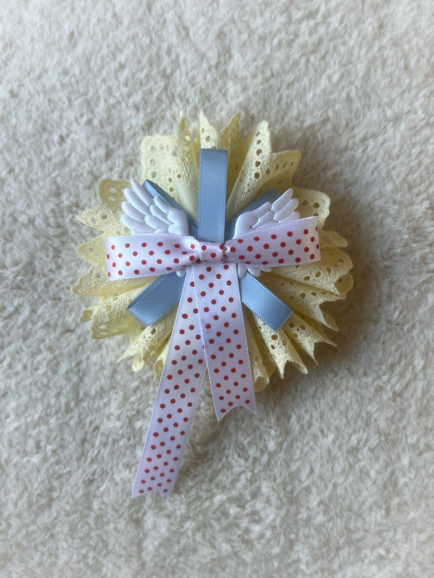 Lemon Drop Ribbon Rosette