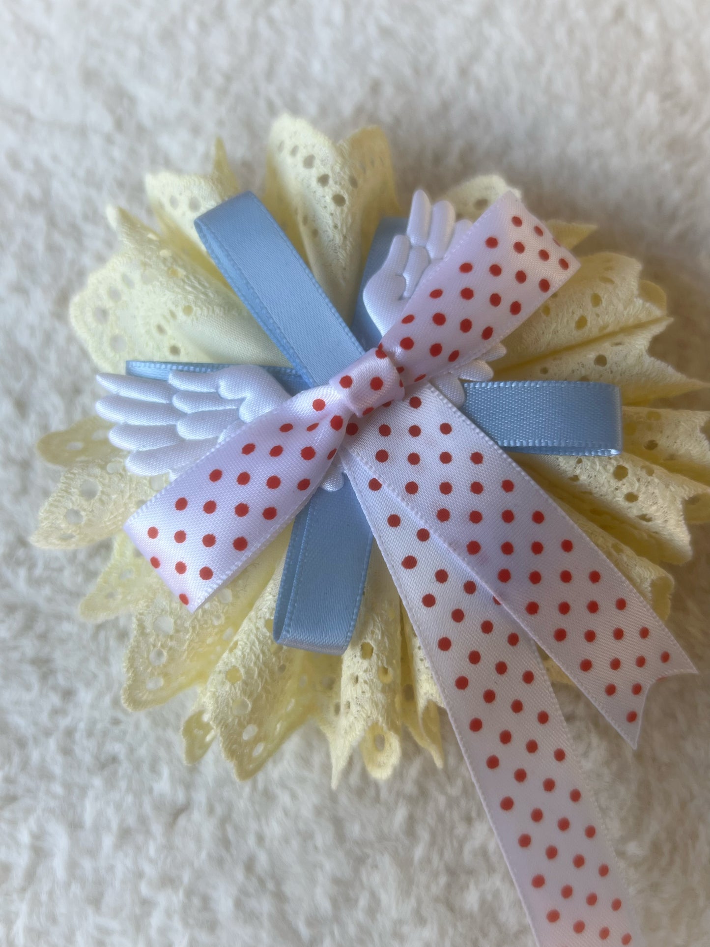Lemon Drop Ribbon Rosette