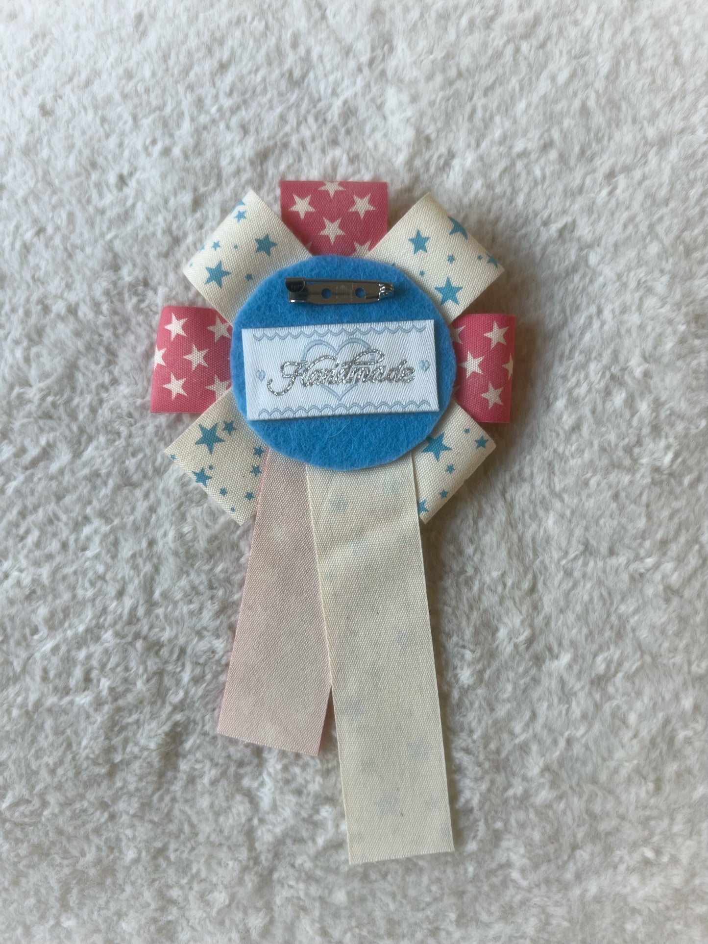 Stars and Songbirds Cotton Rosette