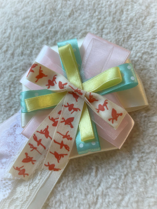 Angelina Ballerina Ribbon Rosette